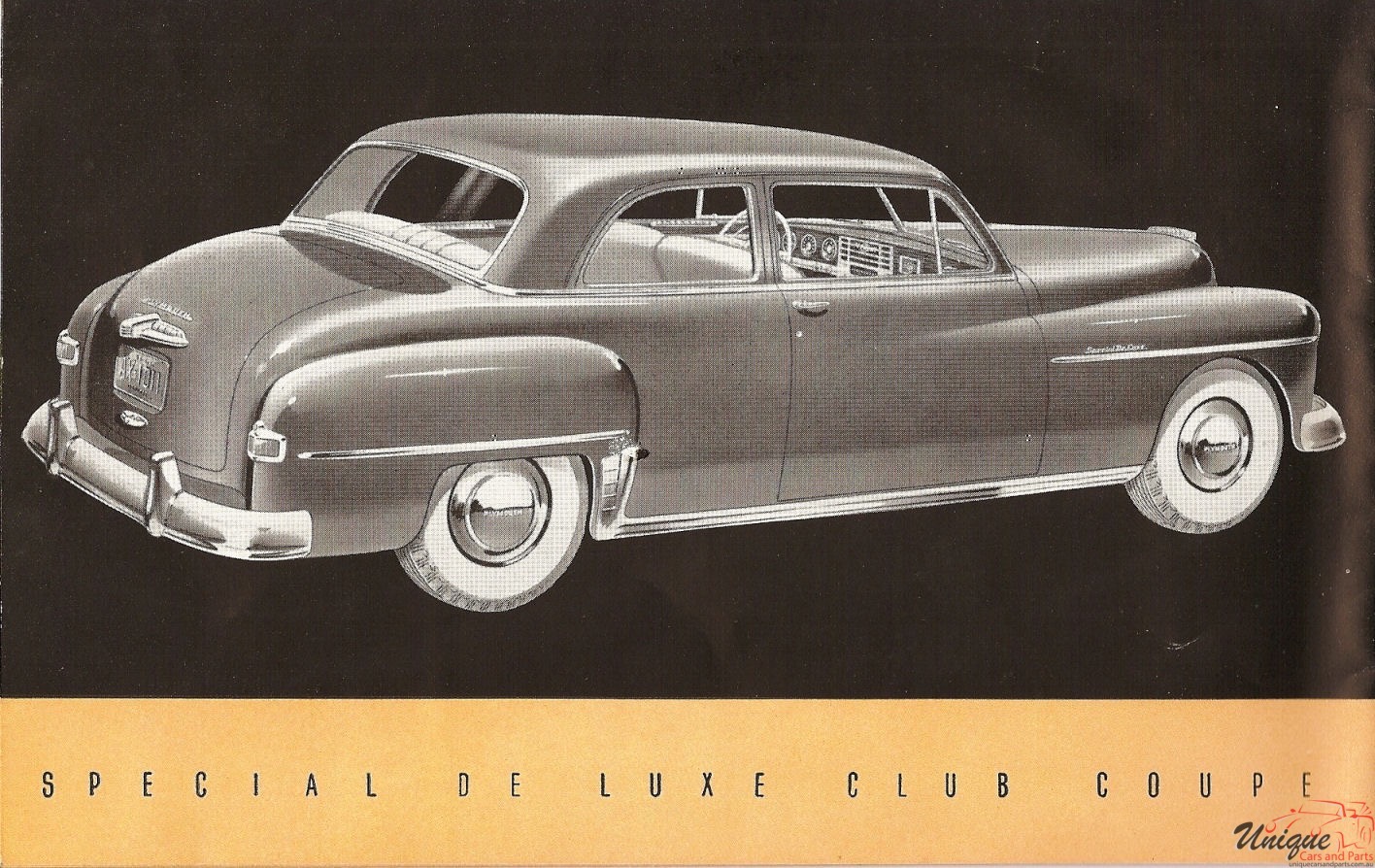 1950 Plymouth Brochure Page 14